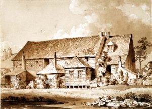 John Bunyans Meeting House, Zoar Street, Gravel Lane, Southwark, London, 1813