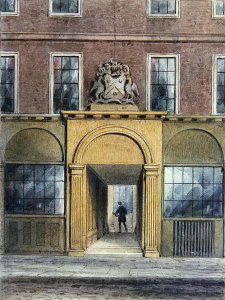 The Entrance to Weavers Hall,1854