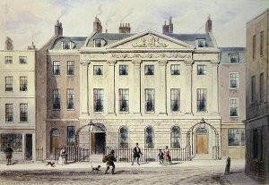 The East front of Skinners Hall, 1851