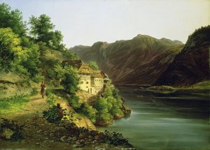 The Hallstatter Lake, 1824