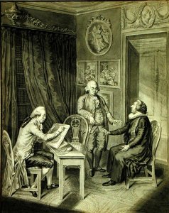 Christian Andreas Georg Stottrupp 1789-1835, Pastor Sturm and Philipp Emanuel Bach 1714-88