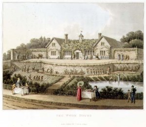 The Work House, from Fragments on the Theory and Practice of Landscape Gardening, pub. 1816