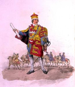 Herald, from Costume of Great Britain, published by William Miller, 1805