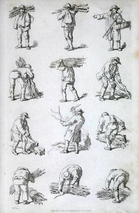 Illustration from Etchings of Rustic Figures for the Embellishment of Landscape, 1815