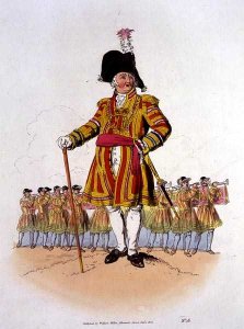 Lord Mayor, from Costume of Great Britain, published by William Miller, 1805