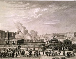 Proclamation of the Danger to the Homeland, 22nd July 1792, engraved by Pierre Gabriel Berthault 1737-1831