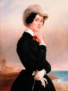 Portrait of Vera Samoilova, 1840s