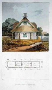 Stewards Cottage, from Ackermanns Repository of Arts, published 1818
