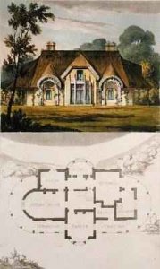Decorated Cottage, from Ackermanns Repository of Arts, 1818