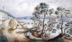 Staten Island and the Narrows from Fort Hamilton, N.Y., c.1861