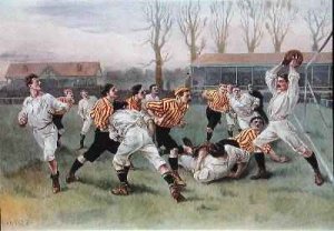 The Football Match, 1890