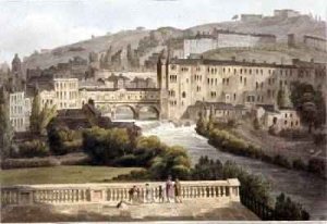 Pulteney Bridge from Bath Illustrated by a Series of Views