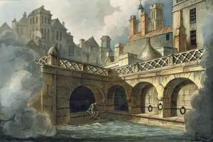 Inside of Queens Bath from Bath Illustrated by a Series of Views