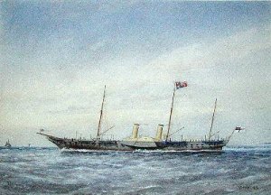 The Royal Yacht Osbourne 1876