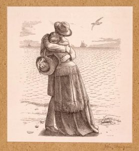 Illustration for Locksley Hall from Tennysons Poems