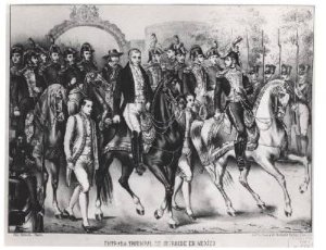 Triumphal Entry of Augustin de Iturbide 1783-1824