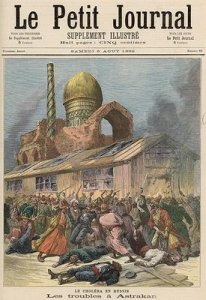 Cholera in Russia The Troubles in Astrakhan from Le Petit Journal 6th August 1892