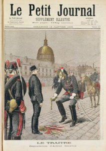 The Traitor The Degradation of Alfred Dreyfus 1859-1935 cover of Le Petit Journal 13 January 1895