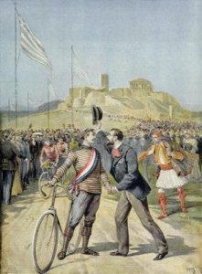 The Olympic Games in Athens from Le Petit Journal 26th April 1896