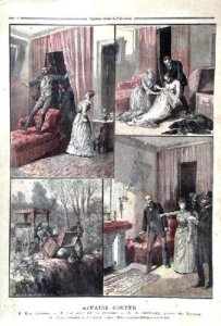 The Gouffe Mystery illustrations from Le Petit Journal 20th December 1890