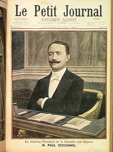 The New President of the Chamber of Deputies Paul Deschanel 1855-1922 from Le Petit Journal 26th June 1898