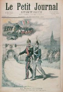 The Triple Alliance illustration from Le Petit Journal 1893