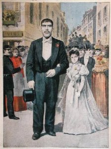 The Marriage of a Giant from Le Petit Journal 1897