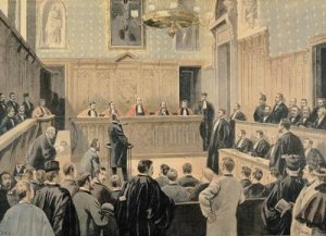 The Panama Trial from Le Petit Journal