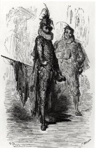 Illustration from Le Capitaine Fracasse by Theophile Gautier 1811-72