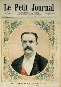 Monsieur Jean Casimir-Perier 1847-1907 from Le Petit Journal 9th July 1894