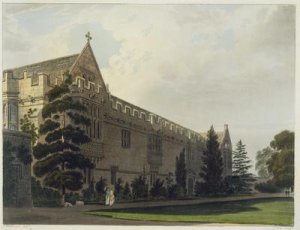 St Johns College seen from the garden