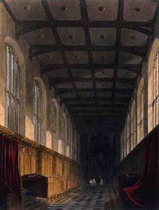 Interior of Trinity College Chapel