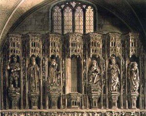 Screen over the Chantry of Henry the Fifth