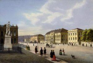 Unter den Linden view towards Prinzessinenpalais