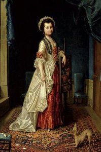 Portrait of a young Girl in an Elegant Interior
