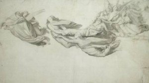 Sketch for Saint Catherine of Alexandria