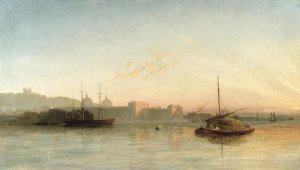 View of the Thames at Greenwich