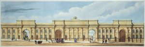 New Grand Entrance to the Liverpool and Manchester Railway Lime Street Liverpool