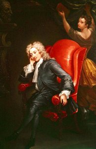 Portrait of Alexander Pope 1688-1744