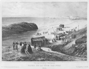 Baths of Cote des Fous at Biarritz