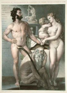 Frontispiece to Traite Complet de lAnatomie de lHomme