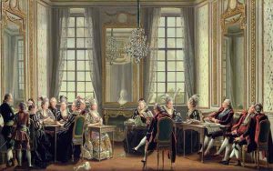 Conversation at Drottningholms Palace