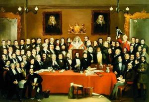 The Judge And Jury Society In The Cider Cellar