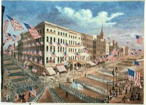 Departure of the 7th Regiment NYSM