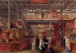 The Indian Court and Elephant Trappings the Great Exhibition