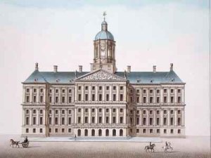 Royal Palace at Amsterdam from Choix des Monuments Edifices et Maisons les plus remarquables du Royaume des Pays Bas