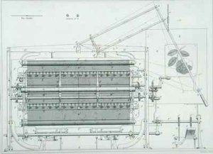 Embroidering Frame from Cyclopaedia of Useful Arts and Manufactures