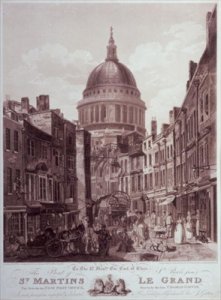 St Martins le Grand The site for the New Post Office