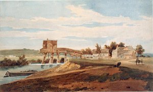 The Watermill above the Bridge at Charenton