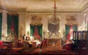 Salon of Princess Mathilde Bonaparte 1820-1904 Rue de Courcelles Paris